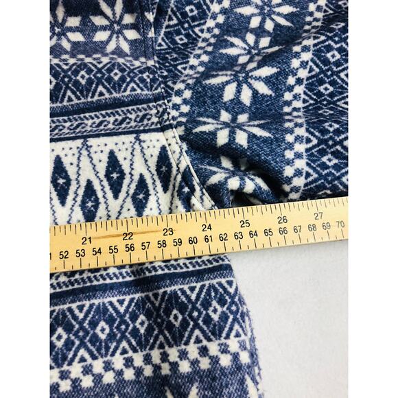 Womens Reversible Coat OSFM Hooded Nordic Fringe Nylon Water Resistant Jacket - Picture 9 of 16